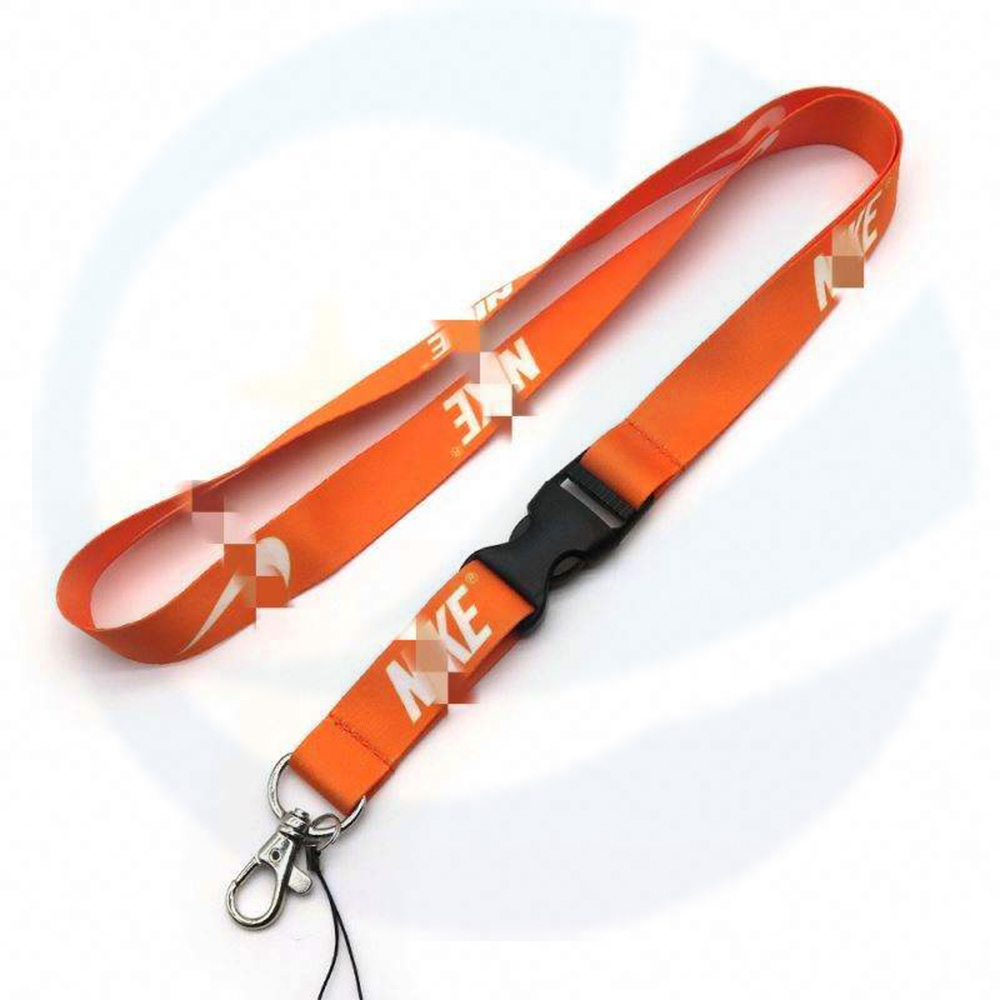 New arrival Polyester and wap custom lanyard keychain Fast Shipping Fashion n ike lanyard