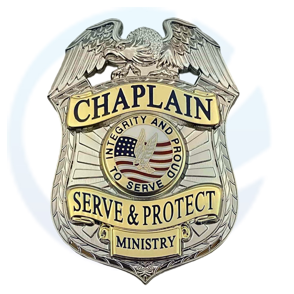 Custom Canadian Chaplain Badges