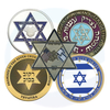 Custom Israeli Jewish Christian Israel Commemorative Challenge Coins