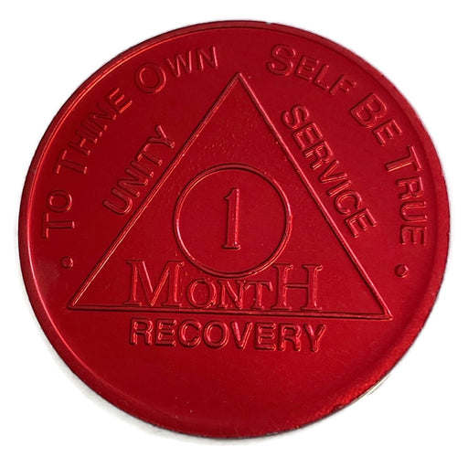 RecoveryMint1MonthAAAluminumChip-RedFront_512x512