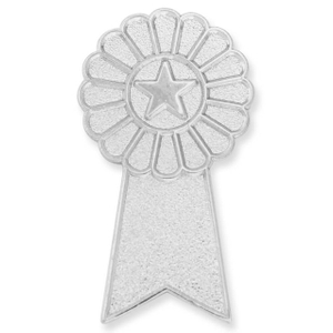 Gold Silver Bronze Award Ribbon Pin