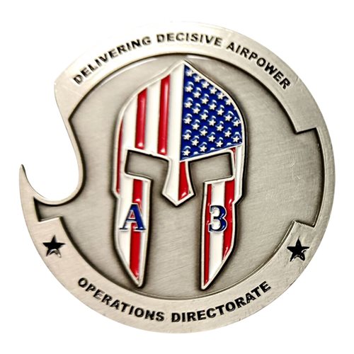 9 AF A3 AFCC Bottle Opener Challenge Coin