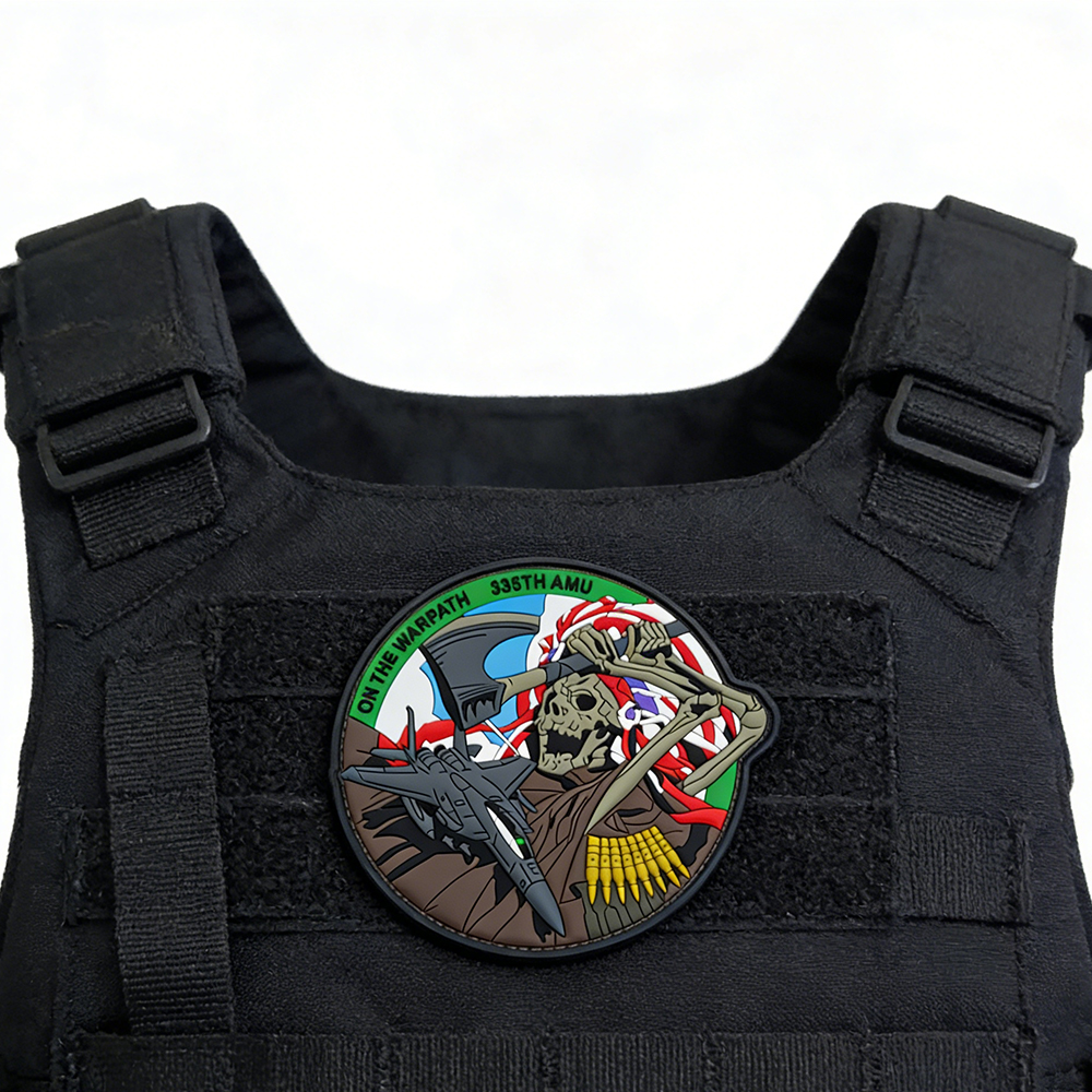 Custom 336TH AMU On The Warpath PVC Patch – Factory-Customized Themed Emblem