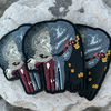 Alien Predator Punisher Mashup PVC Patch Custom Soft Rubber Morale Patch High Detail PVC Emblem for Gear Bags and Collectors