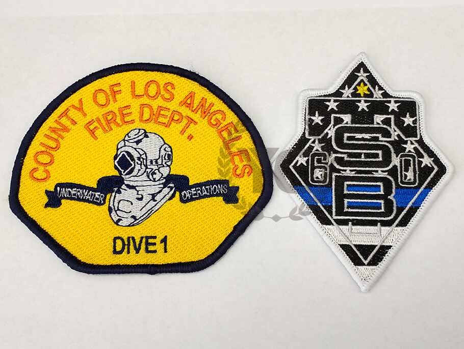 Gradual Change Embroidery Patch