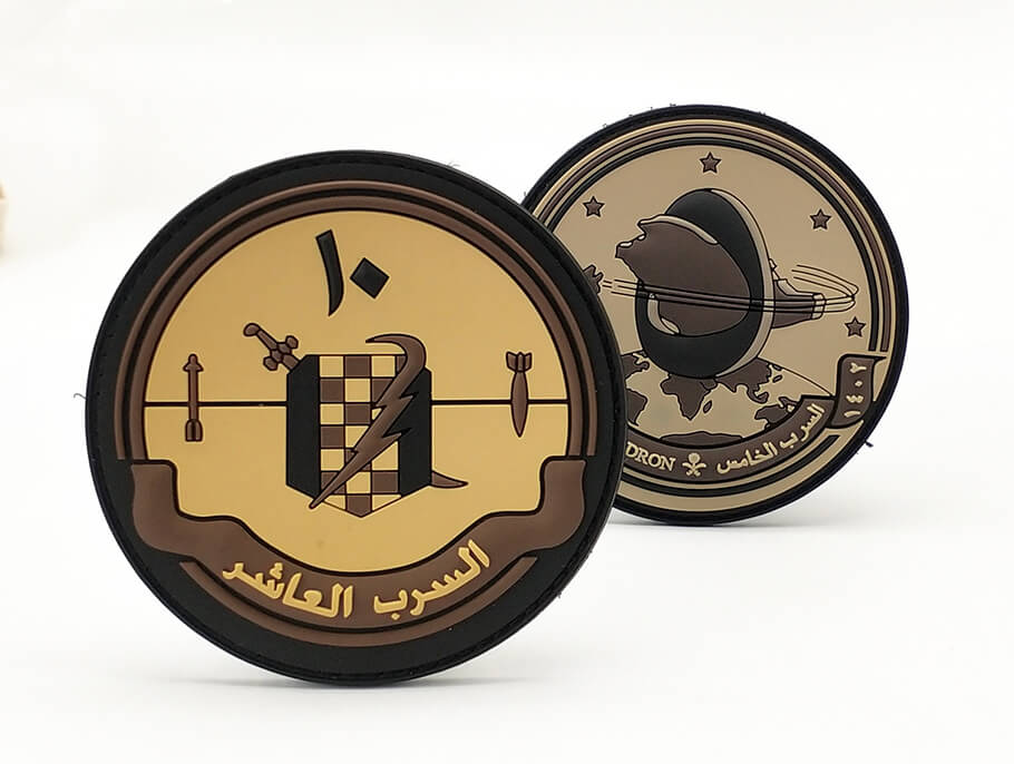 Factory Custom Kuwait Military Uniform PVC Patches