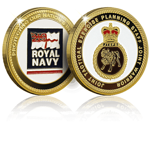 Royal Navy Challenge Coin