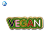 Hard Enamel Pins Vegeterian Veganism Stay Healthy Enamel Lapel Plant Pals Vegan Brooch