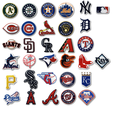 Major Embroidery Patches Team Logo Applique Iron on Set for Clothes Caps gift