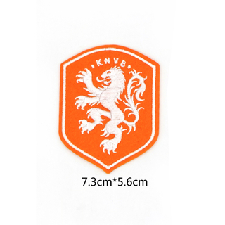 Football team Iron-on embroidered patches Spain Italy Brazil Germany football team patch hat clothing