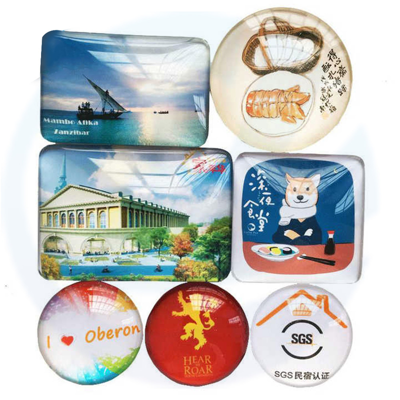 Personalised Resin And Glass 3D City Souvenir Home Word Set Magnet Stickers Fridge Magnets For Fridgerator