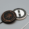 String Lock Seal Tag Embossing Hang Tags Labels PE Garment Shoes Bag Suitcase Accessories Custom Embossed Brand Logo Plastic