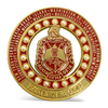 Custom Delta Sigma Pi ΔΣΠ Business Fraternity Member Badge Pin 