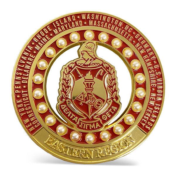 Custom Delta Sigma Pi ΔΣΠ Business Fraternity Member Badge Pin 