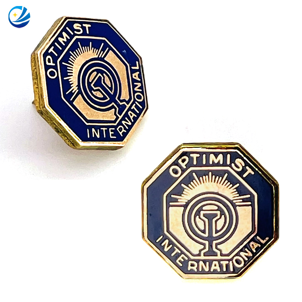 Custom Optimist International Club Pins