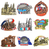 Design Logo Photo Souvenir Sticker 3d Metal Refrigerator Magnets Fridge Imanes De Refrigerador Memo Note Custom Fridge Magnet