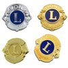 Metal Crafts Manufacturers Metal Masonic International Rotary Badge Brooch Enamel Custom Lapel Pin Lions Club Emblem