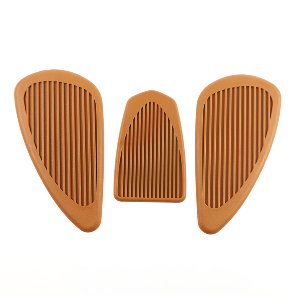 Custom Motorcycle Cafe Racer Fuel Tank Pad Side Gas Tank Sticker Knee Grip Protector Vintage Side Panels