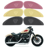 Motorcycle Cafe Racer Side Fuel Tank Pads Rubber Stickers Protector Sheath Knee Grip Protector