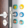 Wholesale PVC Rubber Cartoon Door Handle Stopper Pad Self Adhesive Bumper for Kids Room Decor