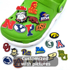 NEW Arrival DIY College Florida Logo Sports Team UCS GATORS Students PVC Shoe KANSAS Decorations Shoe Charms