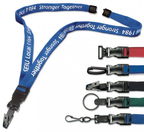 Custom Breakaway Sublimation Keychain Lanyards With Logo Custom Polyester Lanyard