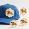 Animal PVC Rubber Dogs Sew-On Bag Hat Clothing Label Applique Cat Patches Animal PVC Clothing Label Cap Stickers