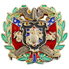 Wholesale Zinc Alloy Custom Enamel Logo 3D Gold Metal Colombia Souvenir Coin Challenge Coins