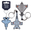 Personalized and Business Gift Aircraft Soft Keychain Custom logo 2/3d Pvc Brand Name Keyring Key Chain Rubber Cool Keychains