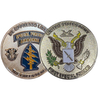 Custom 5th Special Forces Group French Premium Metal Coin With Your Own Logo Zinc Alloy Big Enamel Coin for Souvenir