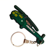 Customized Middle East Airplane Key Chain for Advertisement Factory Cheap Price Custom Pvc Rubber Keychain for Promotion Gift