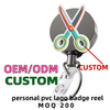 Souvenir Factory OEM PVC Personal Logo Custom Badge Reel for Company or School Retractable ID Name Card Holder