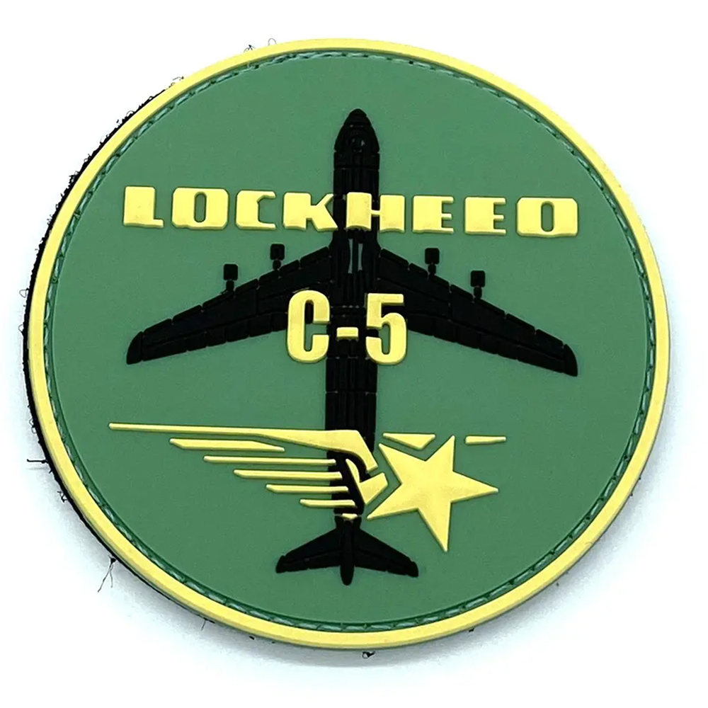 Professional Custom Aircraft Clothing Hat Airplane logo 3D Soft Rubber PVC Silicone Embossed Patch Label Tactical Pvc Patch