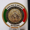 Factory Customized 3D Latin America Mexican Flag Map Commemorative Challenge Coin Custom Mexico Challenge Coins