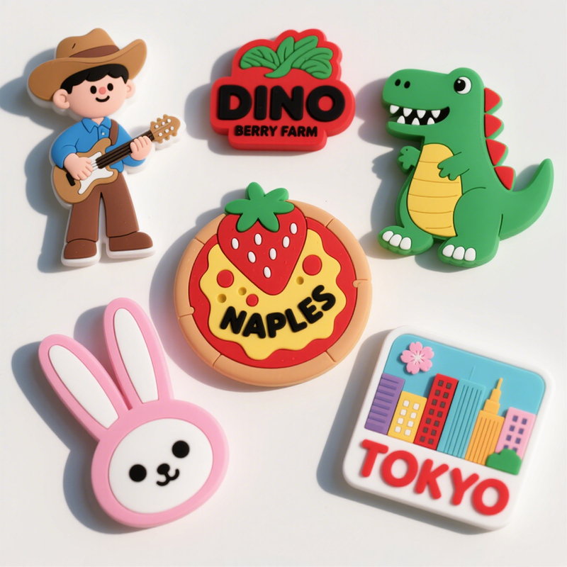Promotional Souvenir Country Blank Rubber Customized 3D Magnet Fridge Custom PVC Fridge Magnet Custom