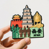 Custom Logo World Cities Travel 3D Magnetic Tourism Souvenirs Tourist Souvenir Custom Fridge Magnet