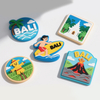 Manufacturers Custom Promotional Cartoon Logo Design Refrigerator Magnet 2D 3D Rubber Pvc Soft Fridge Magnet for Souvenir
