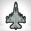 Custom 3D PVC Designer Airplane Patch Pvc Badges Rubber Iron on Patches for Clothing Backpack Bags
