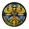 Colors Embroidery Country Flag Element Patch of Malaysia Multiple Choice Round Tactical Malaysia Flag Patch for Jackets Shirt