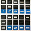 Scratch Resistant Gendarmerie PVC Patch Tactical Chest Braid Rank Chevron Waterproof PVC Badge Patches for Uniform