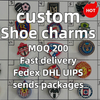 Wholesale PVC American Football Team Buffalo Bills Shoe Charms Custom Shoe Decorations NFL Shoe Charms New Arrival