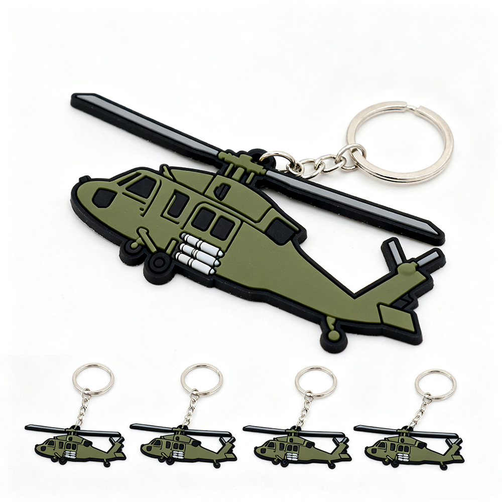 Customized Airplane Key Chain for Advertisement Factory Cheap Price Custom Pvc Rubber Keychain for Promotion Gift
