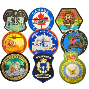 Custom Canada PVC Rubber Tactical Patch Funny Tactical Sports Patch for Backpacks and Hats