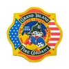 Custom 3D Logo Patches Clothes Garment Patches Tactical Soft Labels Rubber PVC Patches for Grand Island Fire Company in NY