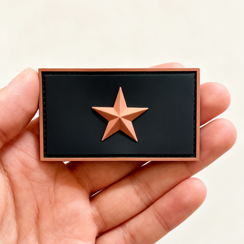 2D 3D PVC Logo Custom Rubber Patch