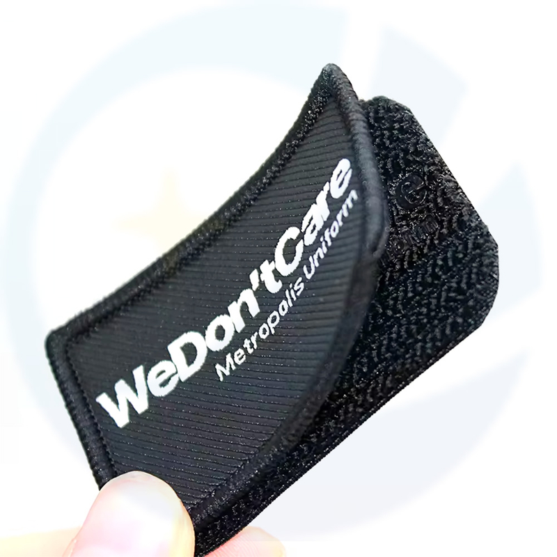 Eco-friendly Customized Embossed Logo Embroidered Patch