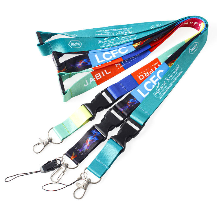 Custom Logo Lanyard Neck Strap with Clip