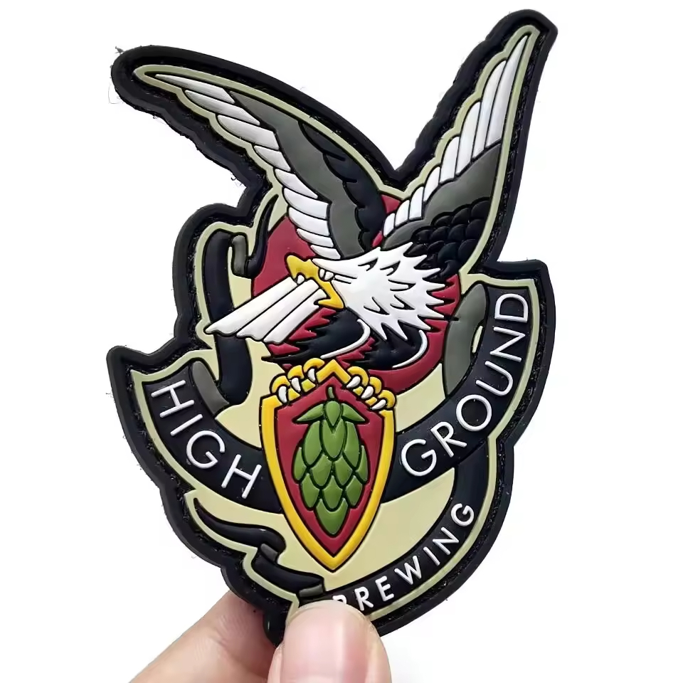 Wholesale Custom Rubber Patches Custom PVC Soft Rubber Patch Label 3D Pvc Patches With Your Logo