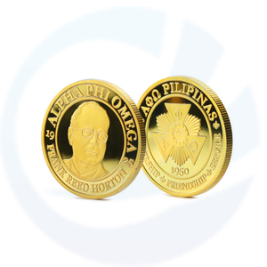 Custom Coins 2d 3D Stamping Die Double Side Logo Shiny Gold Coin for Souvenirs