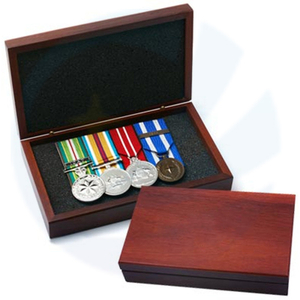 Customized Metal Military Honor Medal with Wooden Gift Box